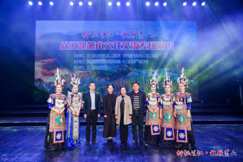 从江县文艺演出活动亮相萧——段晓玉